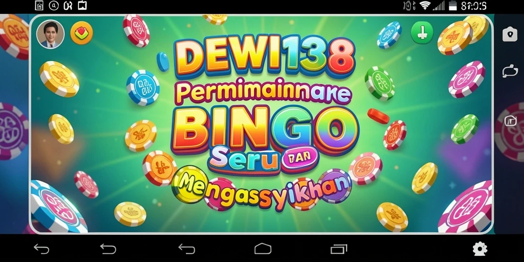 Tampilan gameplay seru DEWI138 dengan suasana Bingo yang menarik.