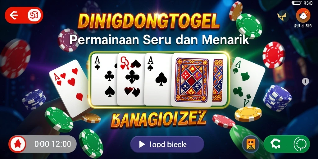 Tampilan gameplay seru dalam DINGDONGTOGEL dengan pemain aktif.