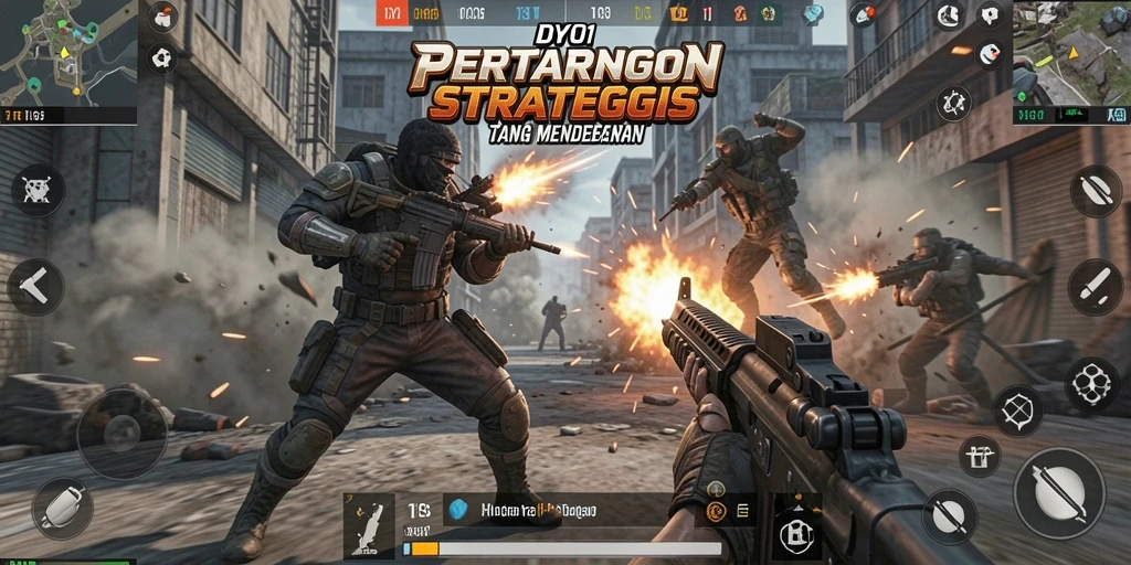 Tampilan dinamis gameplay DY01 dalam aksi TPS yang seru.