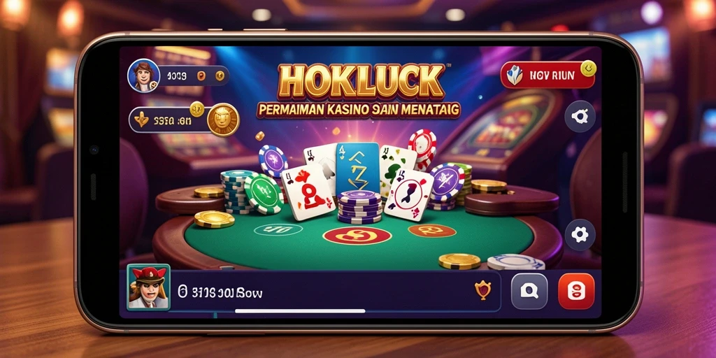 Gameplay HOKILUCK yang menarik dan mendebarkan.