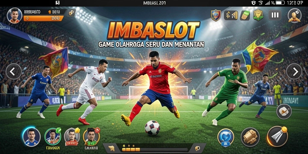 Tampilan menarik dari gameplay IMBASLOT yang penuh adrenalin.