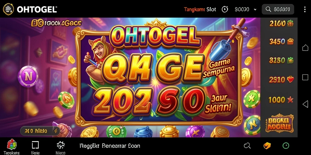 Tampilan gameplay OHTOGEL yang memukau dengan grafis slot yang menarik.