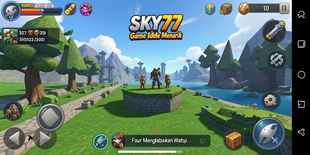 Tampilan grafis dan gameplay menarik dari SKY77.